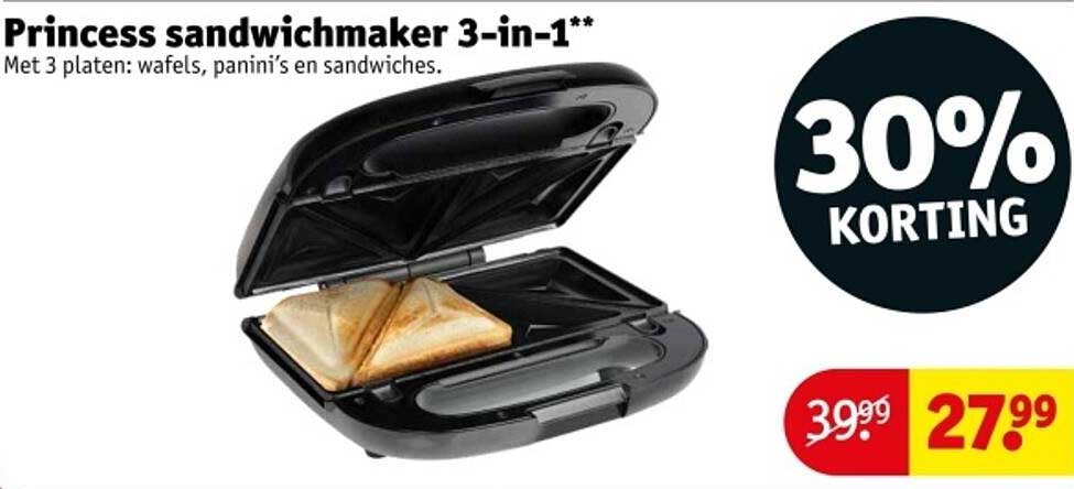 Princess sandwichmaker 3-in-1
