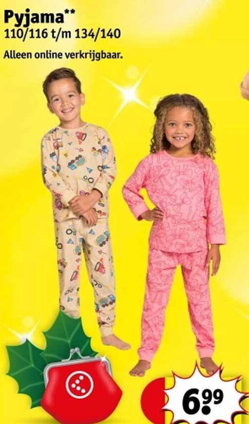 Pyjama** 110/116 t/m 134/140