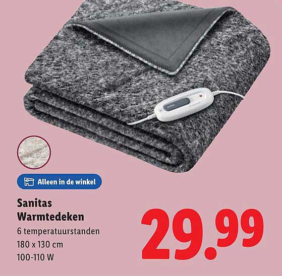 Sanitas Warmtedeken