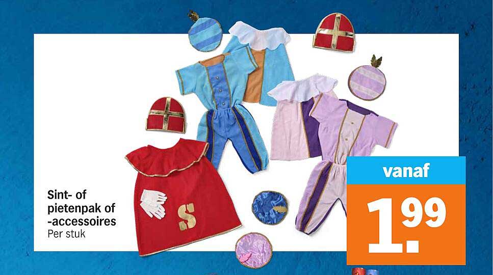 Sint- of pietenpak of -accessoires