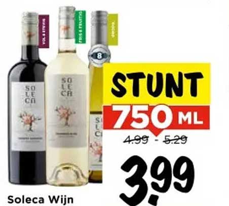 Soleca Wijn 750 ML