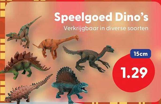 Speelgoed Dino's
