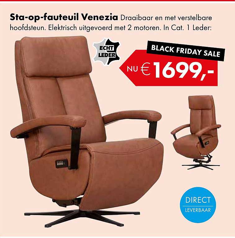 Sta-op-fauteuil Venezia
