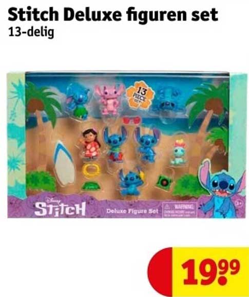 Stitch Deluxe figuren set 13-delig