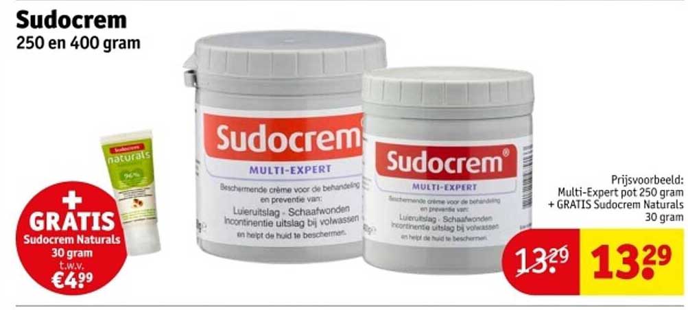 Sudocrem 250 en 400 gram