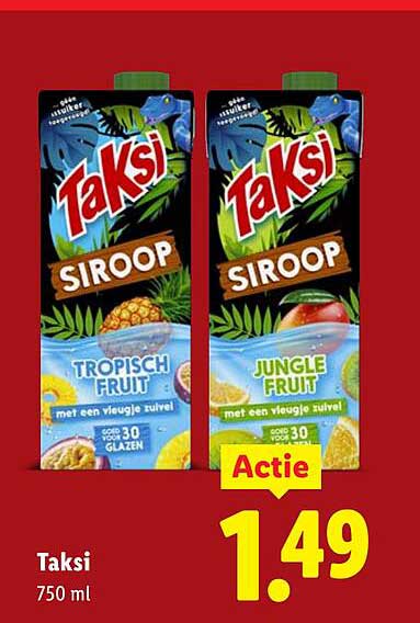 Taksi Sirop 750 ml