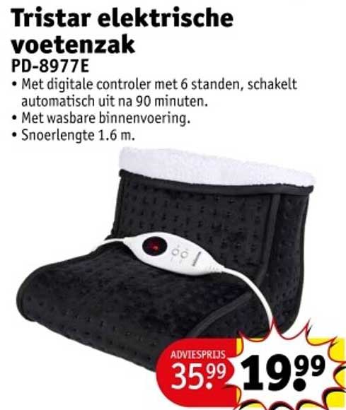 Tristar elektrische voetenzak PD-8977E