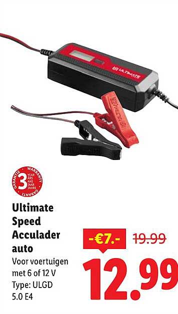Ultimate Speed Acculader auto