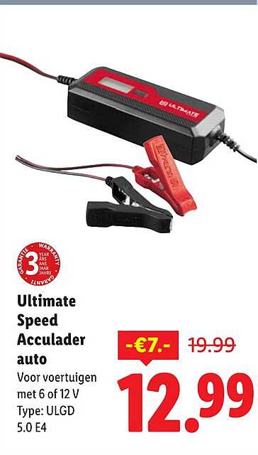 Ultimate Speed Acculader auto