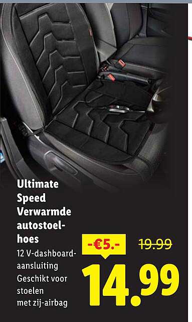 Ultimate Speed Verwarmde autostoelhoes