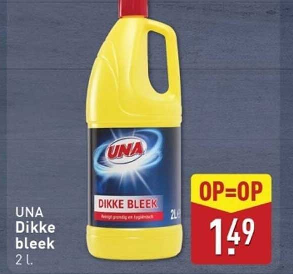 UNA Dikke Bleek 2 L.