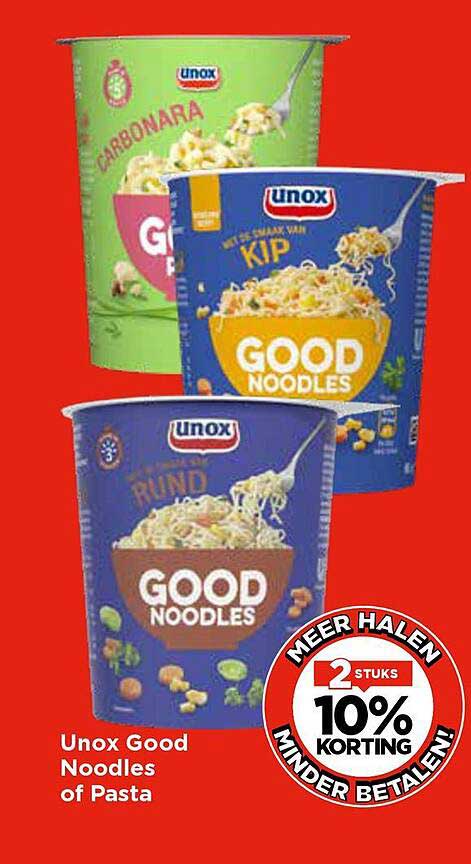 Unox Good Noodles of Pasta