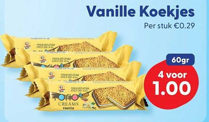 Vanille Koekjes