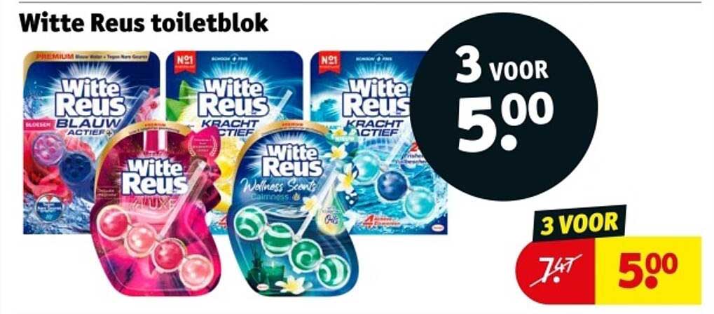 Witte Reus toiletblok