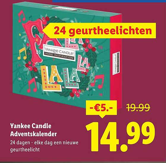 Yankee Candle Adventskalender