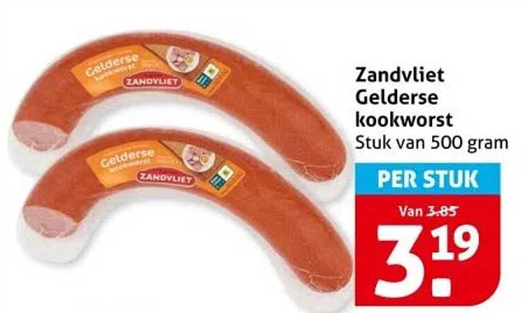 Zandvliet Gelderse kookworst