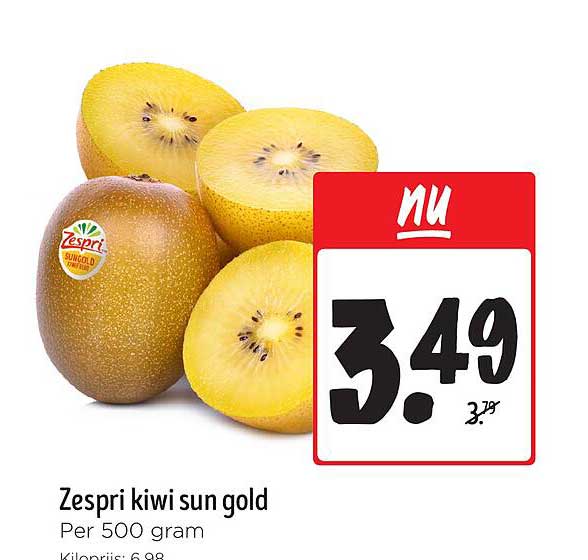 Zespri kiwi sun gold