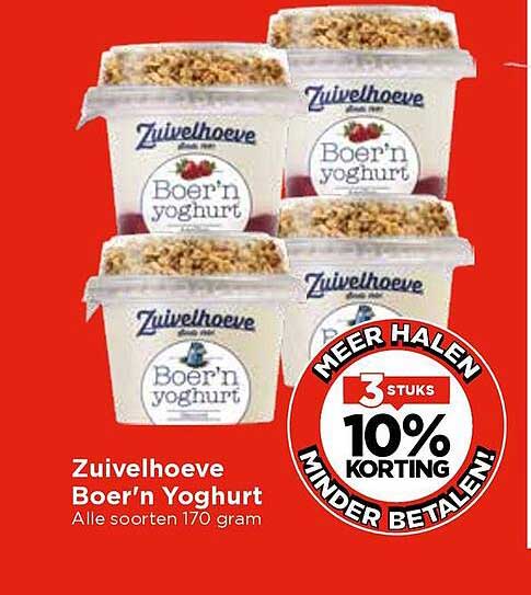 Zuivelhoeve Boer'n Yoghurt