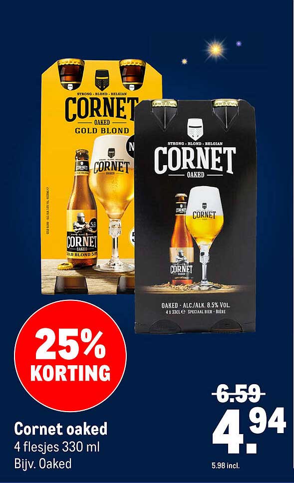 Cornet oaked