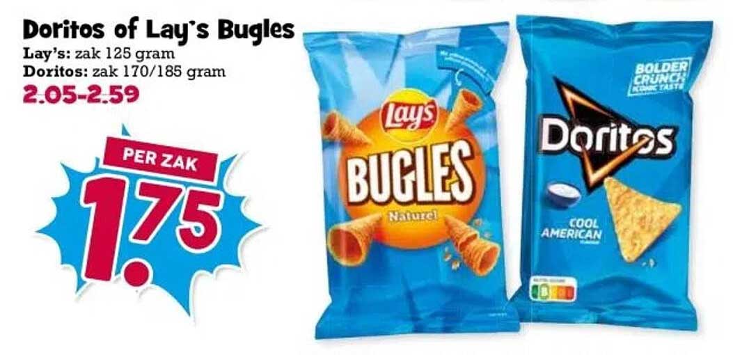 Doritos of Lay's Bugles