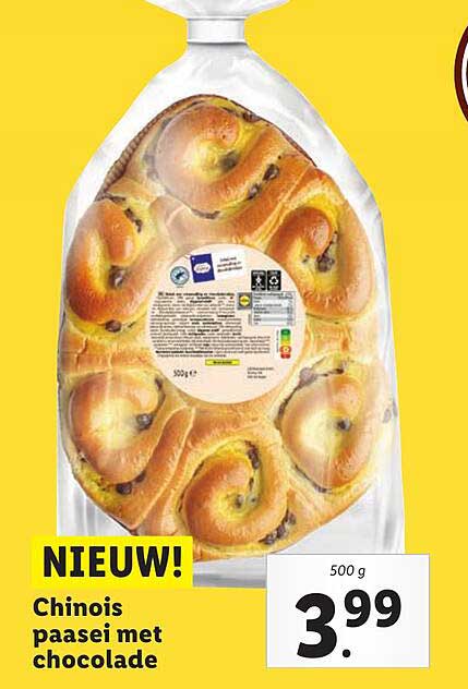 Chinois paasei met chocolade