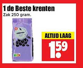 1 de Beste krenten