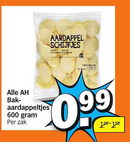 Alle AH Bak-aardappeltjes 600 gram