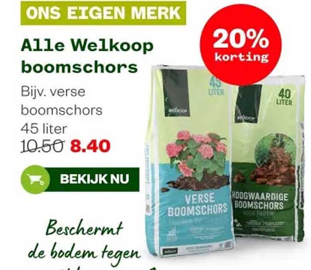 Alle Welkoop boomschors