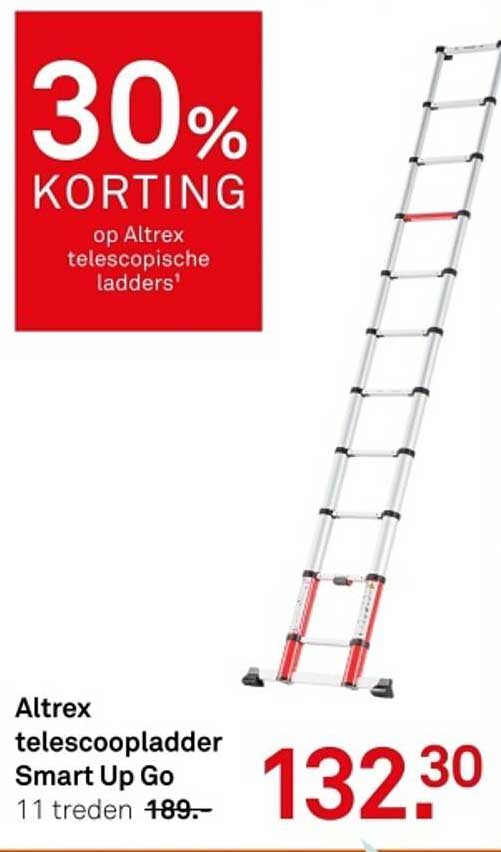 Altrex telescoopladder Smart Up Go