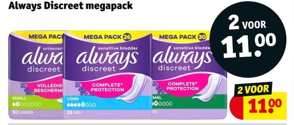 Always Discreet megapack