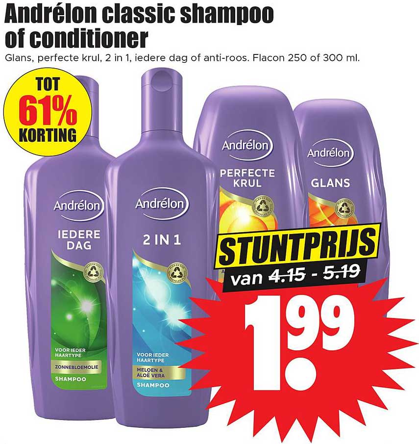 Andrélon classic shampoo of conditioner