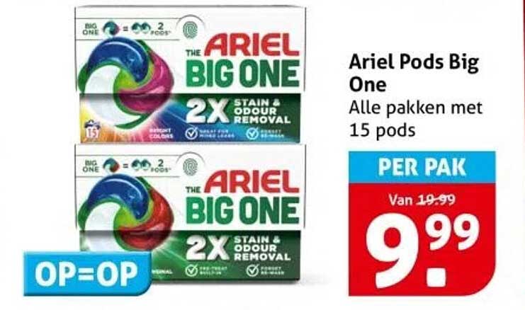 Ariel Pods Big One