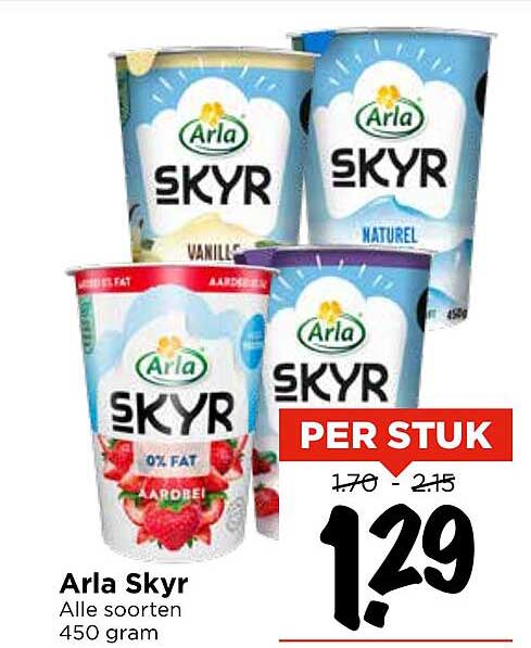 Arla Skyr Alle soorten 450 gram