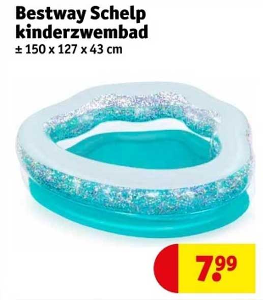 Bestway Schelp kinderzwembad