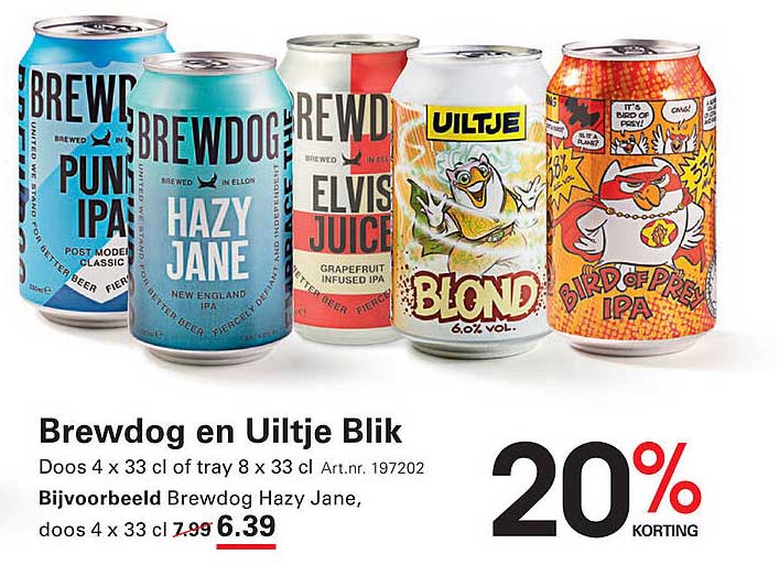 Brewdog en Uiltje Blik