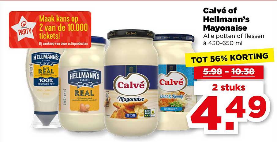 Calvé of Hellmann's Mayonaise