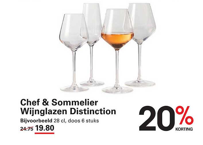 Chef & Sommelier Wijnglazen Distinction