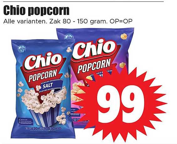 Chio popcorn
