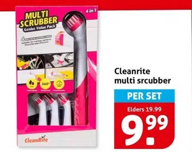Cleanrite multi scrubber