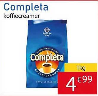 Completa koffiemelk poeder 1kg