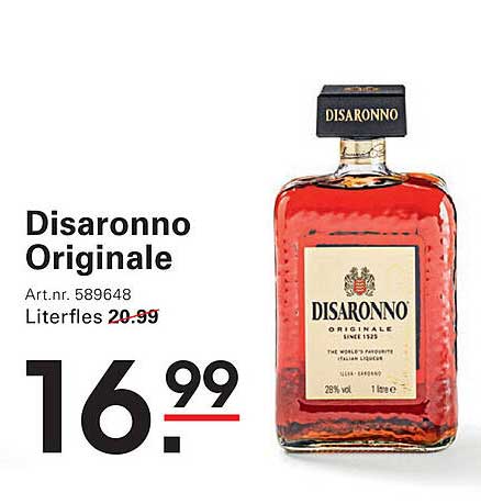 Disaronno Originale Literfles
