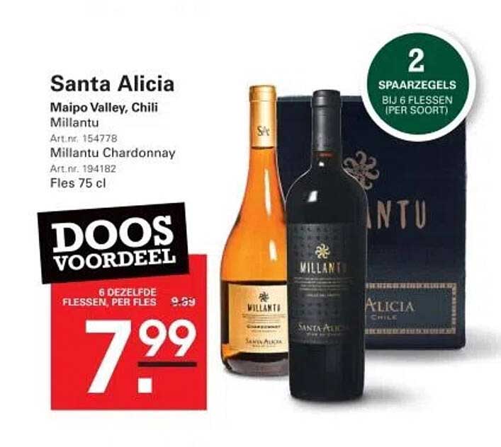 DOOS VOORDEEL: 6 DEZELFDE FLESSEN, PER FLES