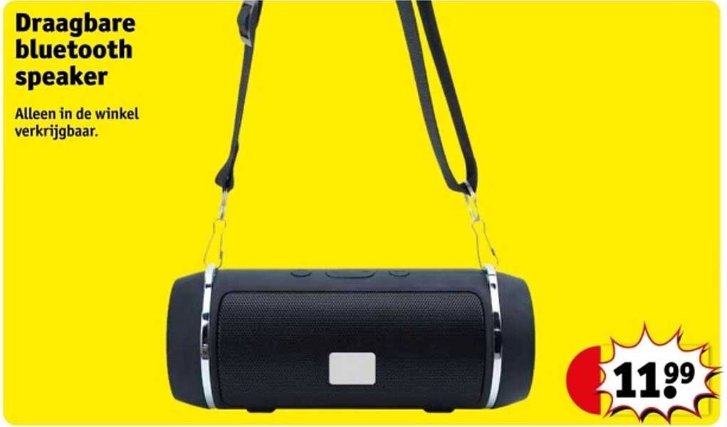 Draagbare bluetooth speaker