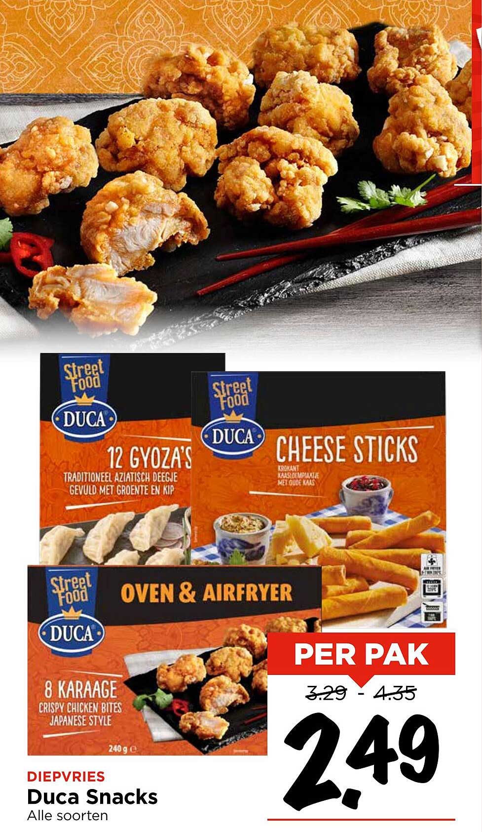 Duca Snacks Alle soorten