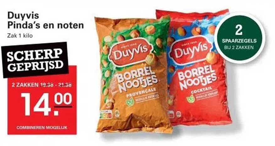 Duyvis Pinda's en noten