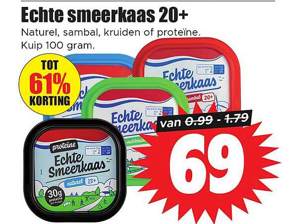 Echte smeerkaas 20+