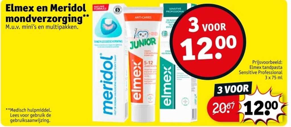 Elmex en Meridol mondverzorging