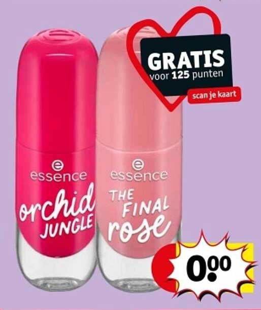 Essence Nagellak Set: Orchid Jungle & The Final Rose