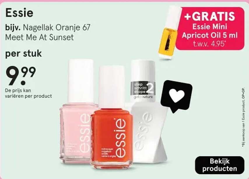 Essie Nagellak Oranje 67 Meet Me At Sunset