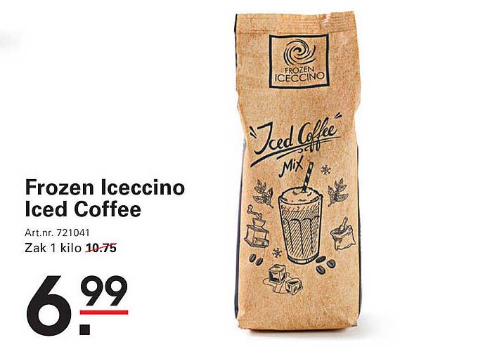 Frozen Iceccino Iced Coffee